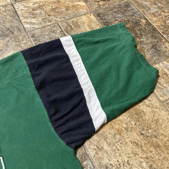 New York Jets 1997 Vintage The Edge Crewneck 3/4 Sleeve T-shirt Size XL - Picture 5 of 9